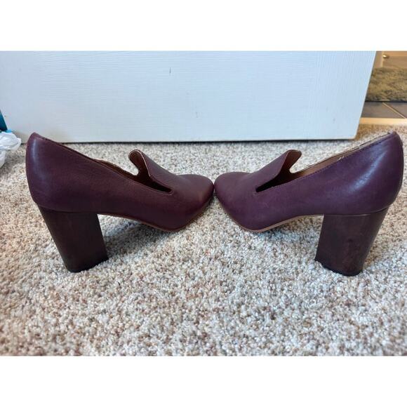 LATIGO KALA size Women's 7; Leather Dress Shoes/Heels, EGGPLANT; SOFT LEATHER - Picture 6 of 14